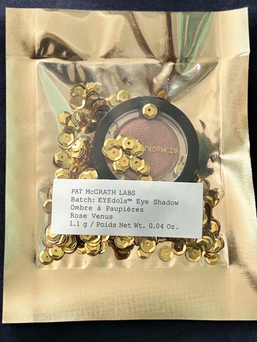 PAT McGRATH EYE SHADOW, LIMITED EDITION, COLOUR ROSE VENUS, IN ORIGINAL SEALED